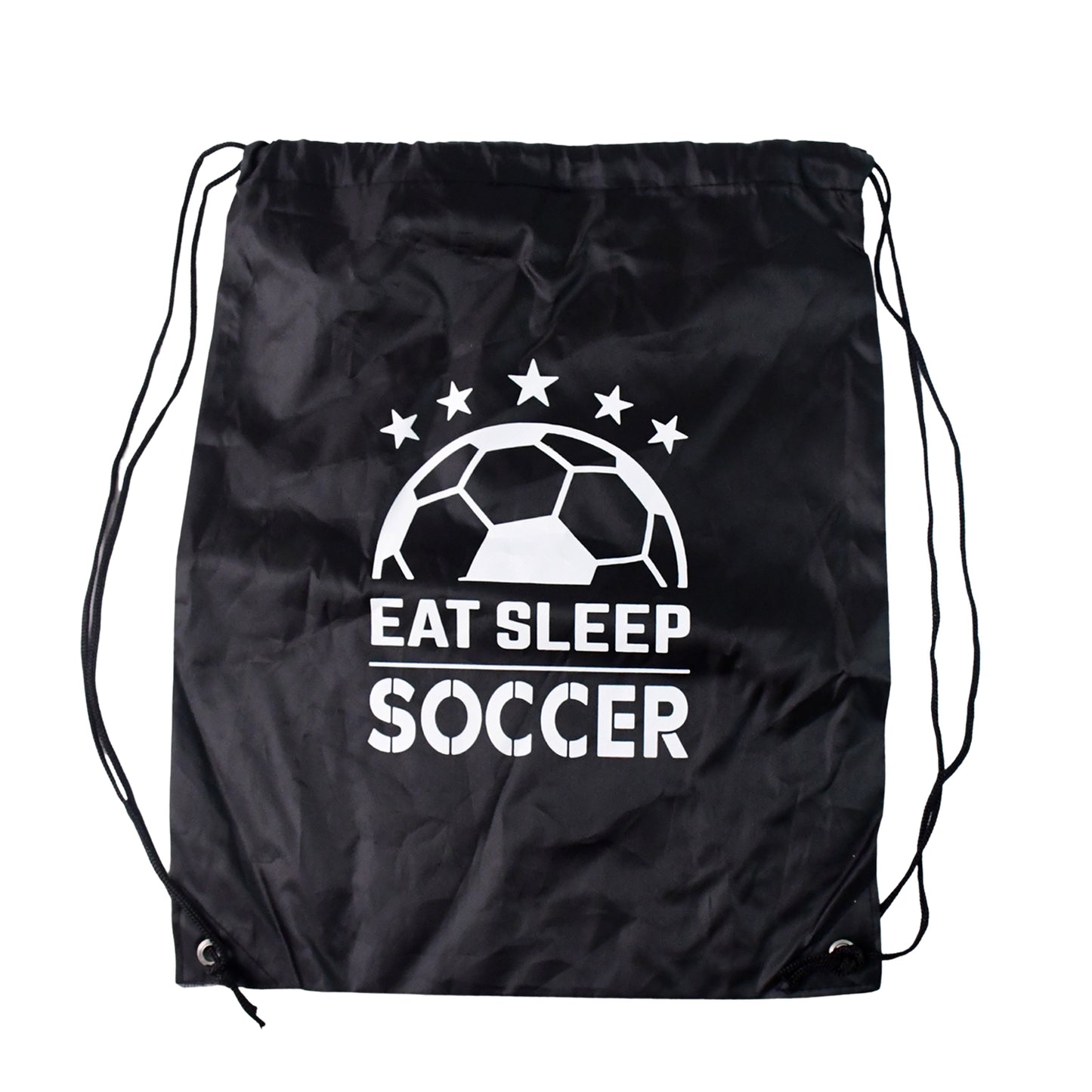Wukusy 7603 sport drawstring backpack, water-resistant gym sack with large capacity, ideal for sports and outdoor activities.
