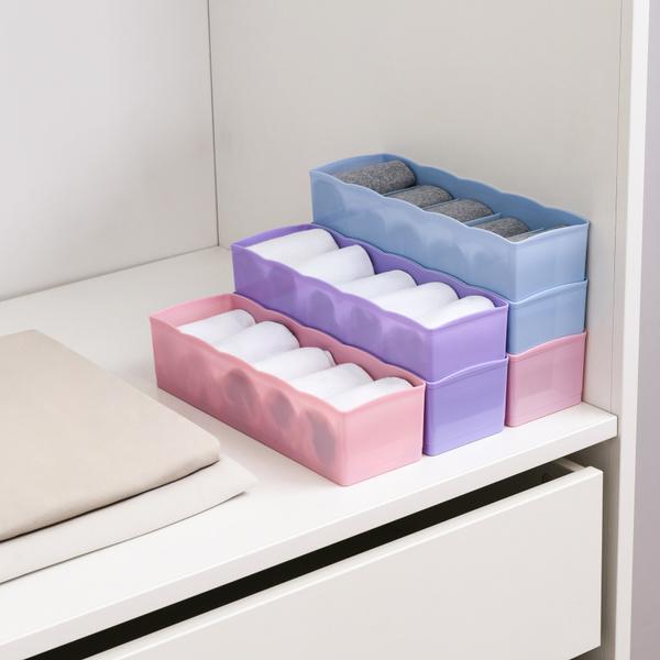 Clear plastic Wukusy 1371 dividers tray organizer for bead storage, featuring multicolour sections for home improvement and craft organization.