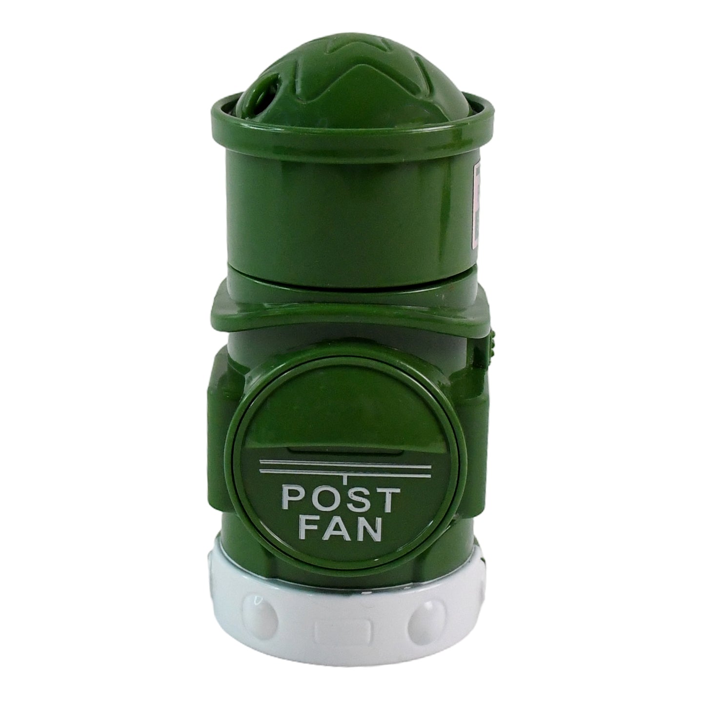 Wukusy manual portable handheld post fan for office use with adjustable handle and compact design, ideal for personal cooling.