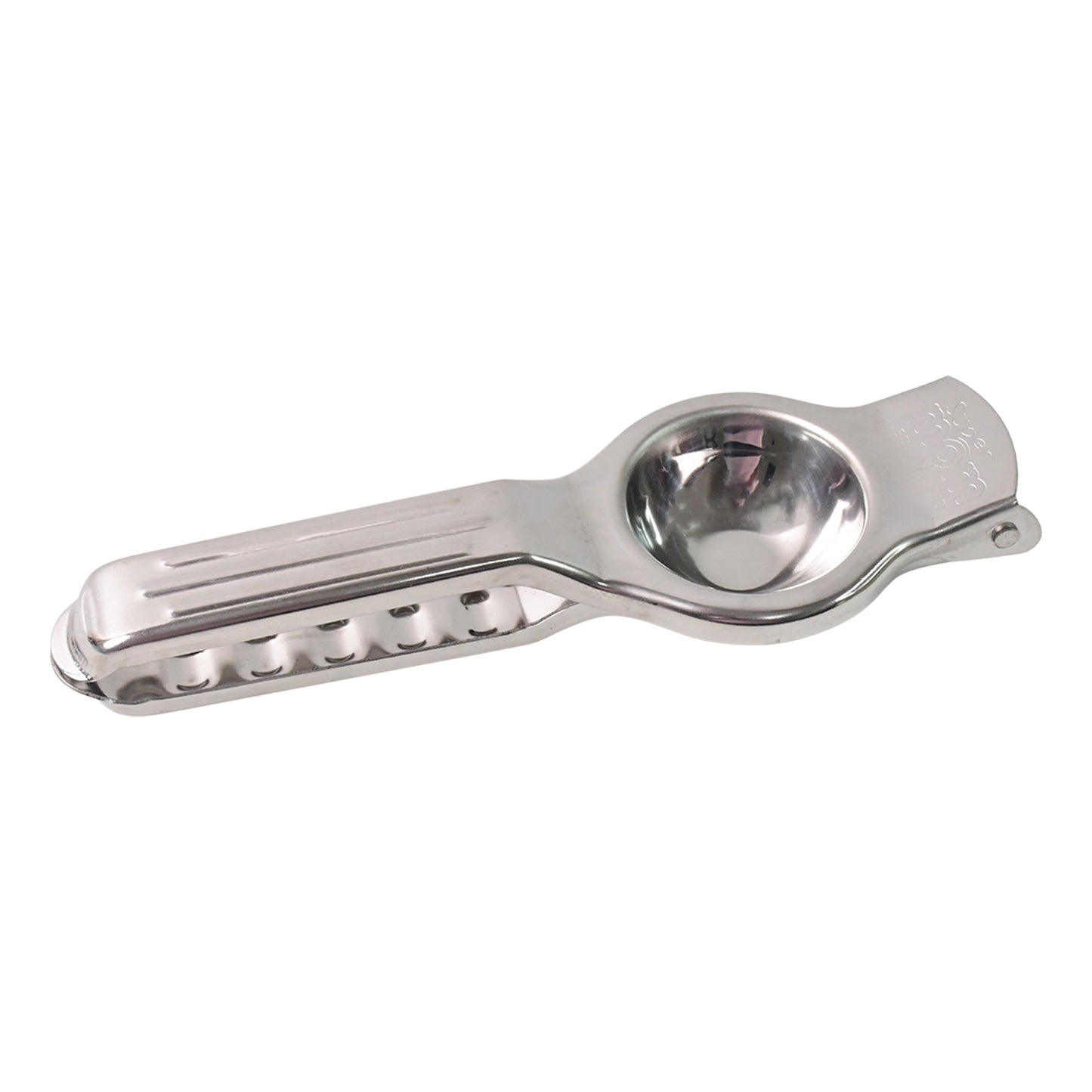 Wukusy Supermom 2-in-1 stainless steel lemon squeezer with built-in bottle opener for home kitchen use.