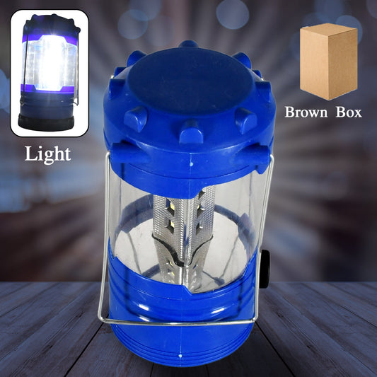 White Wukusy camping lantern with durable, lightweight design, waterproof battery-operated tent light for hiking, night fishing, and camping.