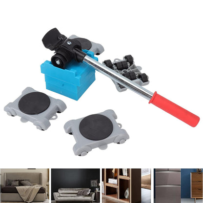 Wukusy 8-piece furniture lifter and dolly set, home improvement tool for moving and lifting heavy furniture safely.