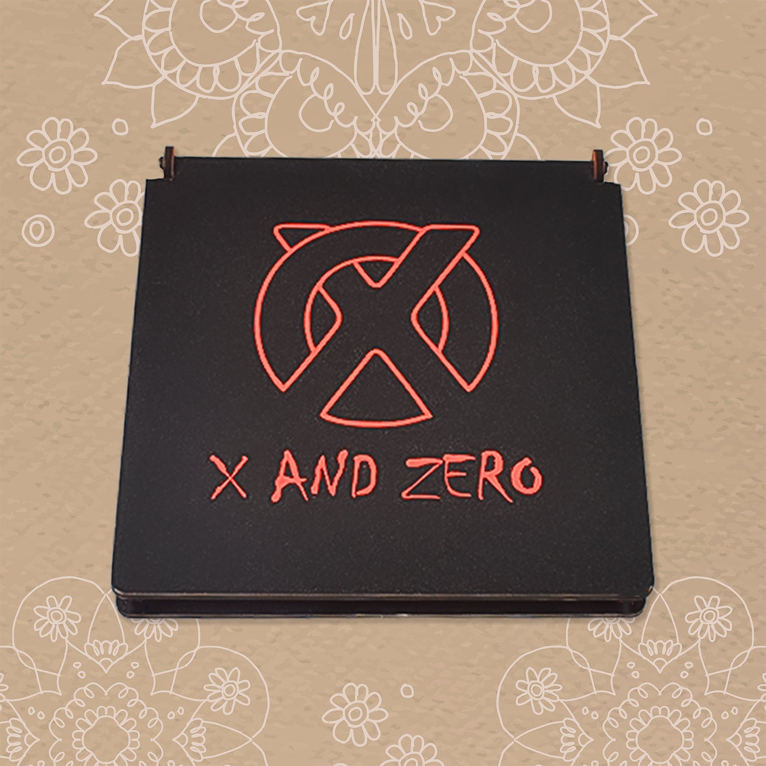 Wukusy X Zero Wooden Board Game set featuring natural wood pieces and a compact, sturdy game board for family fun.
