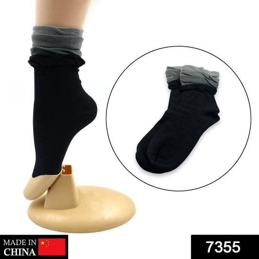 Wukusy 7355 fashion socks, breathable, thickened, soft, skin-friendly, simple classic design, ideal for comfortable everyday wear