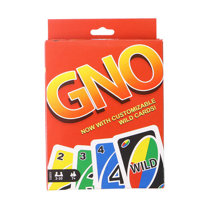 Wukusy Gno Pixar Anniversary Card Game with 112 colorful toy cards featuring Pixar characters and artwork.