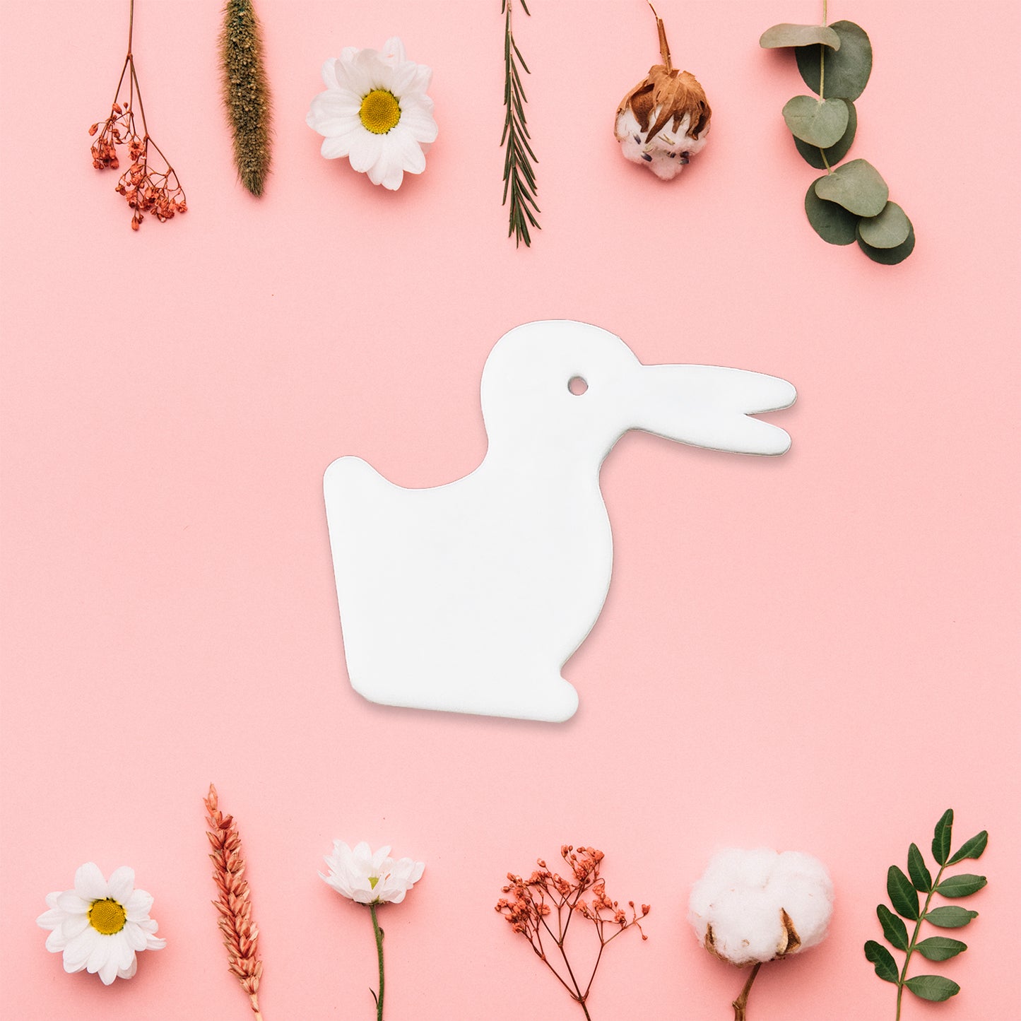 Wukusy Magic Rabbit Duck Illusion Toy, a small toy with a playful design, showing a rabbit and duck illusion in vibrant colors.