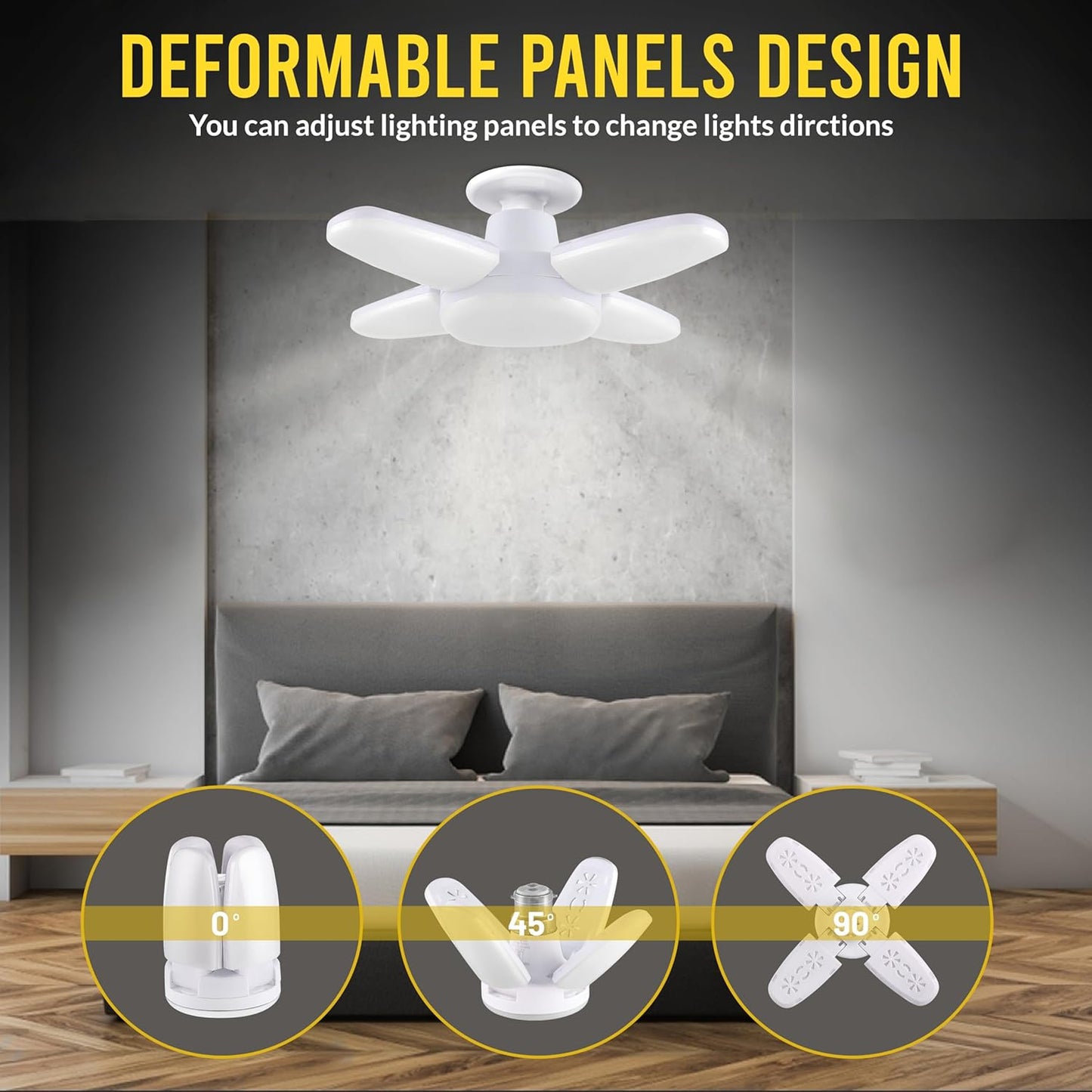 White Charkee 25W cool day pendant ceiling lamp bulb by 7878, designed for modern interior lighting.