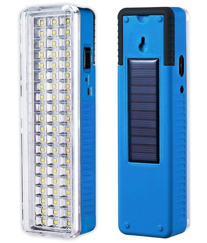 White 7878 Charkee 3W LED desk lamp with rechargeable battery and touch on/off switch, ideal as emergency lighting.