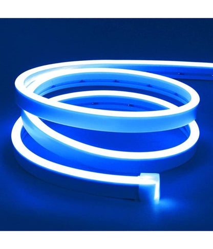 Blue Charkee 12V LED neon flexible light strip for cars, cuttable night lights, 50 watt car fancy lighting by 7878.