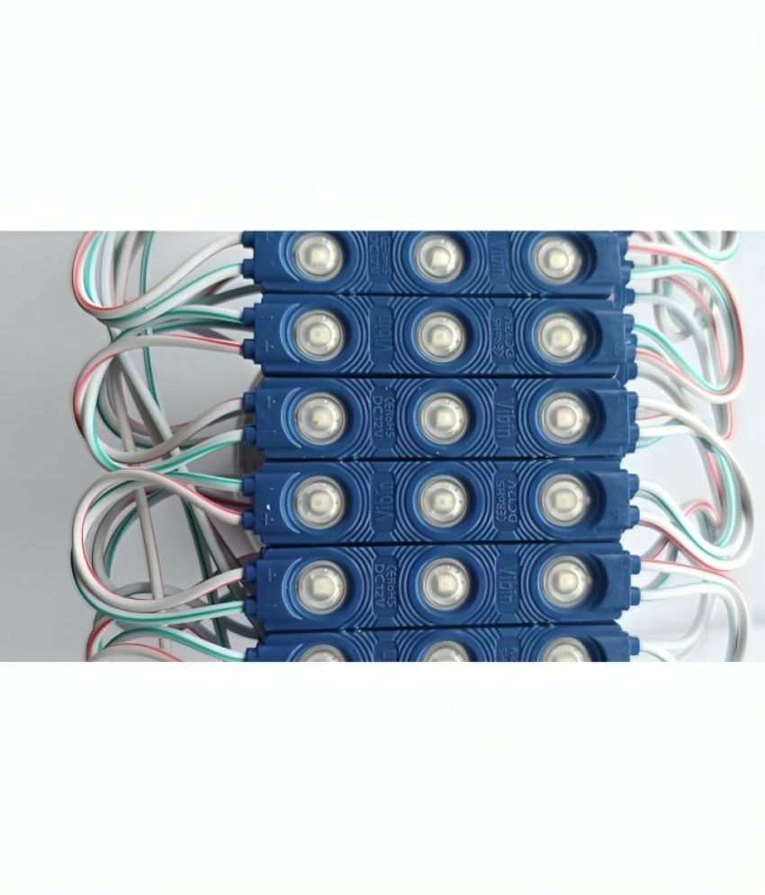 Blue Charkee LED Patch Light interior and side marker light for cars, trucks, vans, and motorbikes, providing bright night illumination.