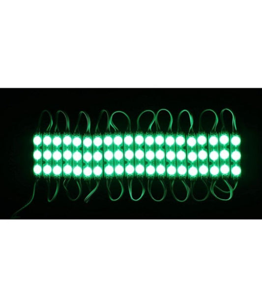 Green Charkee 3LED waterproof night light strip with 12V 5730 SMD LEDs, pack of 20, ideal for indoor and outdoor lighting.