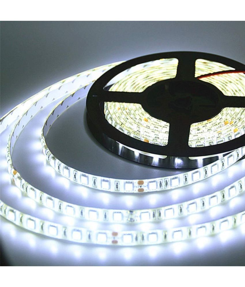 White Charkee Night Lights by 7878, steady strip rice lights, perfect for cozy home lighting, shown in a single pack image.
