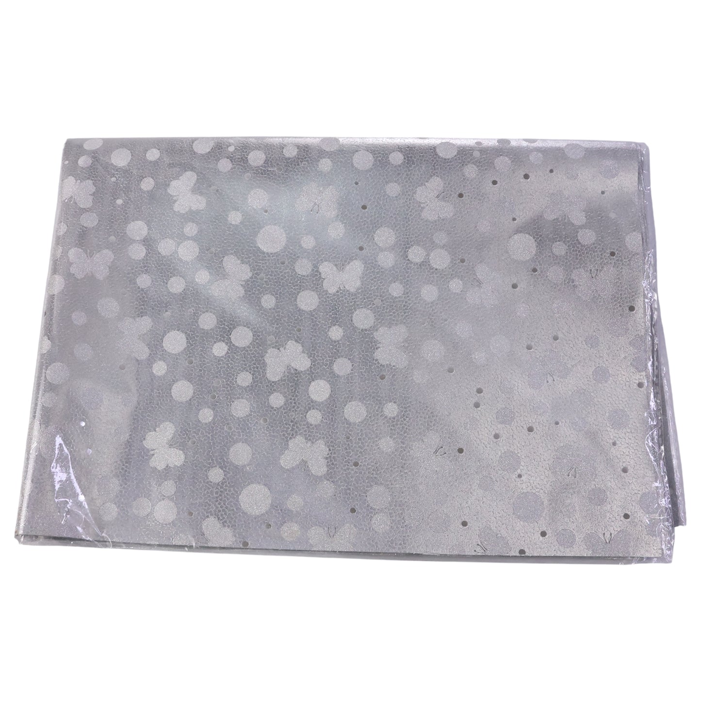 Wukusy decorative gift wrapping paper, 70.5 cm, single sheet with colorful floral and abstract designs on smooth paper.