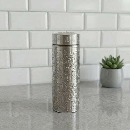 Wukusy premium stainless steel thermal water bottle, 300ml capacity, sleek design with a secure lid and insulated body.