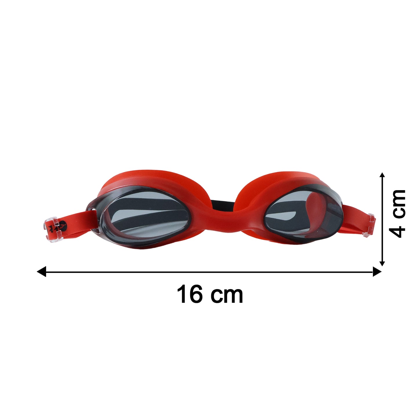 Wukusy premium swimming goggles with adjustable strap, clear lenses and secure fit for comfortable swimming and water sports.