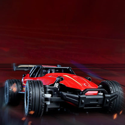 Wukusy high-speed remote control racing car set with sleek design and vibrant colors, ready for fast-paced racing fun.