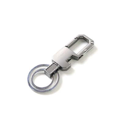 Wukusy premium metal key holder with secure keychain, featuring a sleek, durable design for organizing keys efficiently.