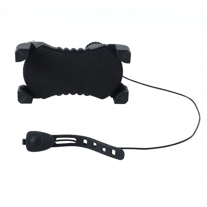 Plastic Bicycle Phone Holder With Handlebar Mount For Secure Mobile Use With Horn (1 Pc)