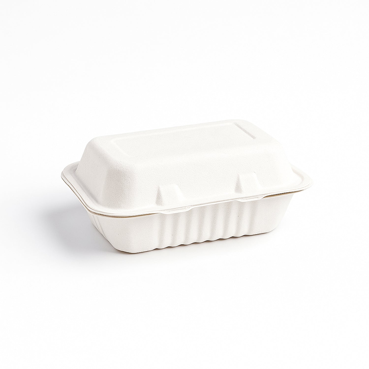 Wukusy Fresheeclamshell compostable food box set with 10 biodegradable bagasse takeaway containers, 9x6x3 inches for home and kitchen use
