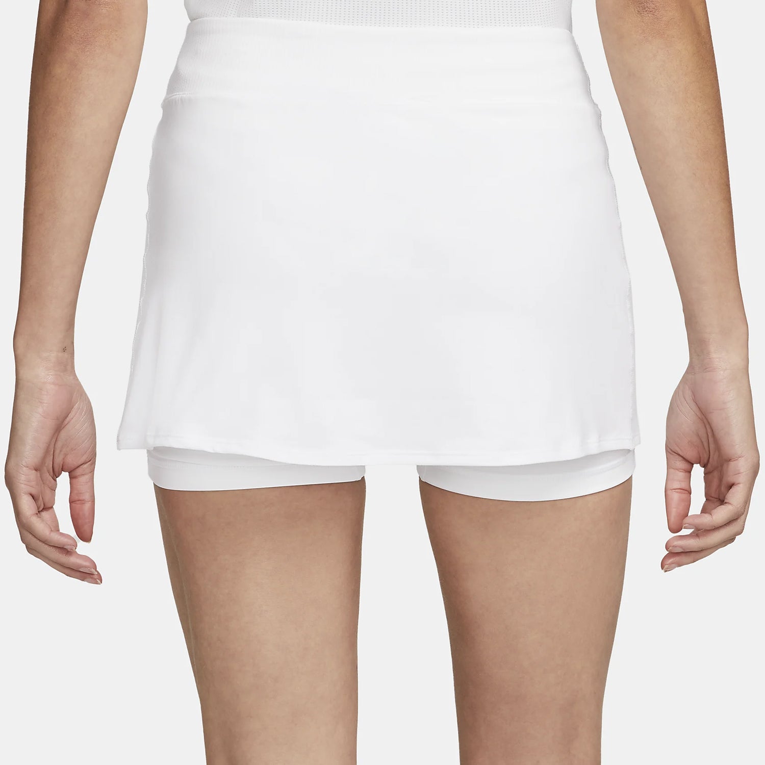 Wukusy women's high-waisted athletic golf skirt for running and workout, featuring sporty design and comfortable fit.