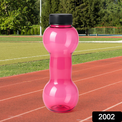 Wukusy plastic water dumbbells bottle for home fitness, featuring two lightweight water-filled dumbbells for exercise and strength training.