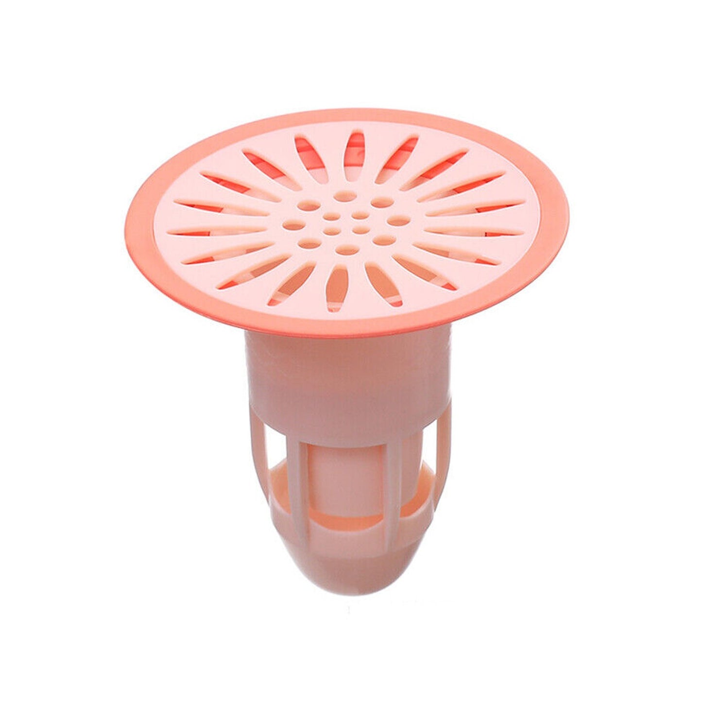 Wukusy silicone deodorant floor drain stopper with insectproof hair trap, anti-odor, for kitchen, bathroom, and toilet drainage.