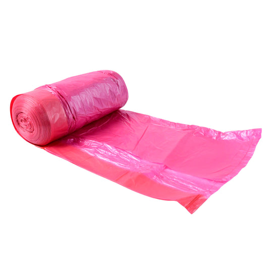 Wukusy garbage bags roll in mixed colors, 45x45 cm, one-piece pack, suitable for home and kitchen waste disposal.
