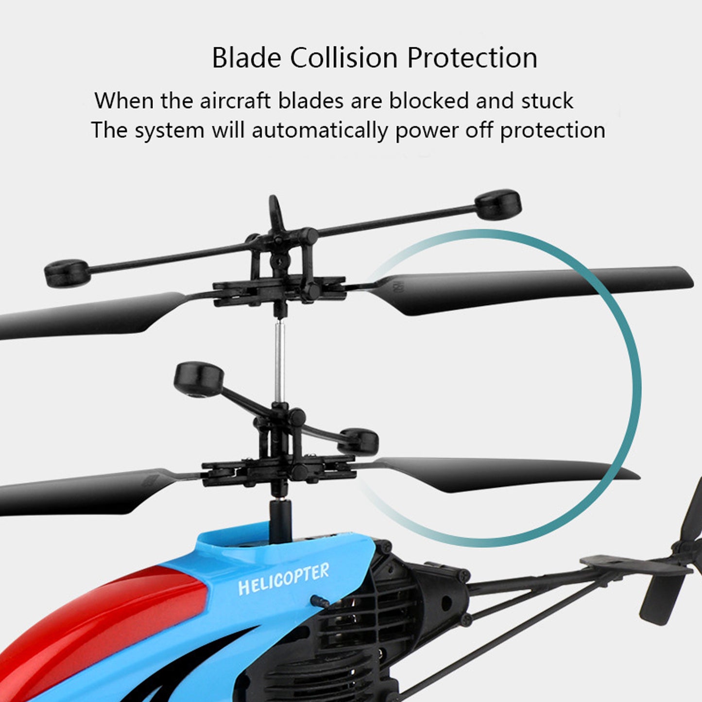 Wukusy remote control helicopter for kids with USB rechargeable cable, colorful toy suitable for boys and girls.