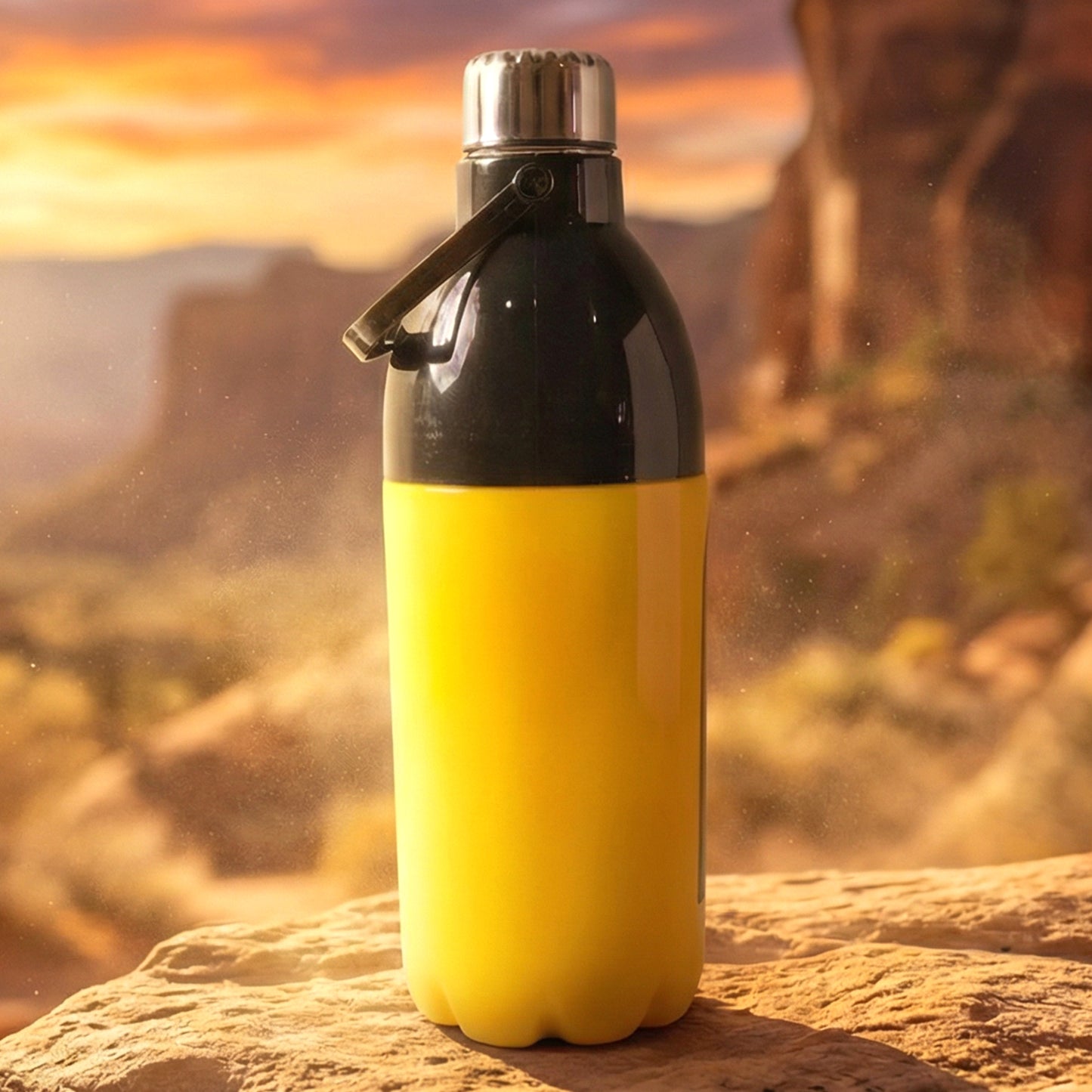 Large capacity Wukusy leakproof water bottle, 1400ml, with secure lid and durable design for daily hydration.