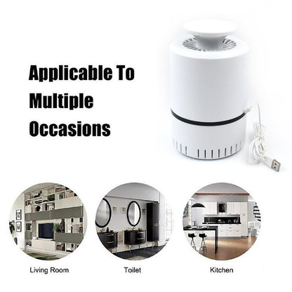 Wukusy USB-powered mosquito killer machine with a sleek design, ideal for indoor use to attract and eliminate mosquitoes.