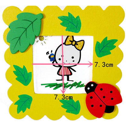 Wukusy 1659 synthetic table photo frame for home decor, featuring a modern design and space for displaying photographs.
