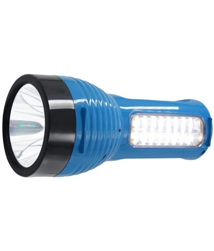 White Charkee 16W emergency torch light, compact and portable, designed for emergency lighting situations.