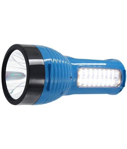 White Charkee 16W emergency torch light, compact and portable, designed for emergency lighting situations.