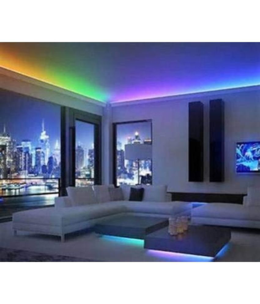 Multicolor Charkee 20m steady bulb rice night lights with vibrant multicolor glow, ideal for decorative lighting.