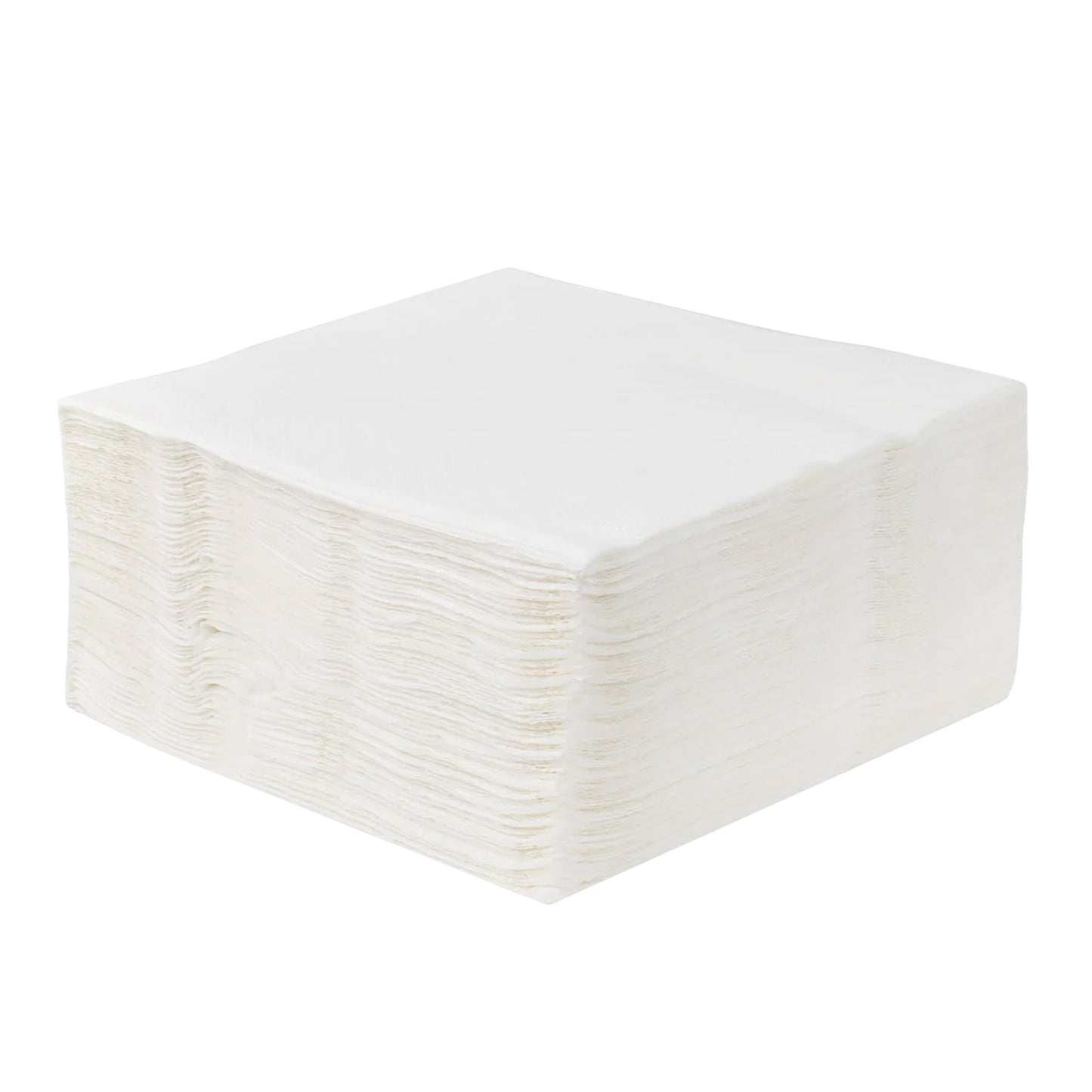 Set of 50 Wukusy soft, absorbent disposable tissue paper napkins with folded edges, ideal for daily use.