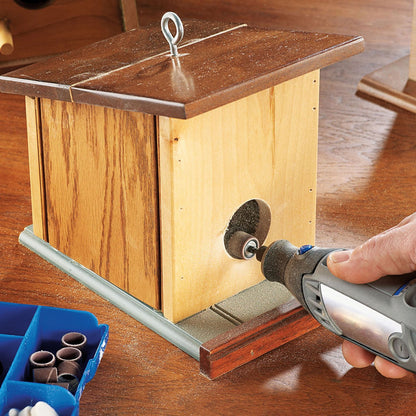 Wukusy 1780 Rotary Tool Accessories Kit with mini drill bits, hardware set for precision drilling and grinding projects.