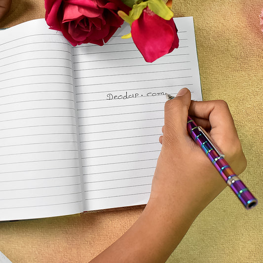 Wukusy multifunction magnetic metal pen for office use, featuring a sleek design and magnetic clip, ideal for writing and organization.