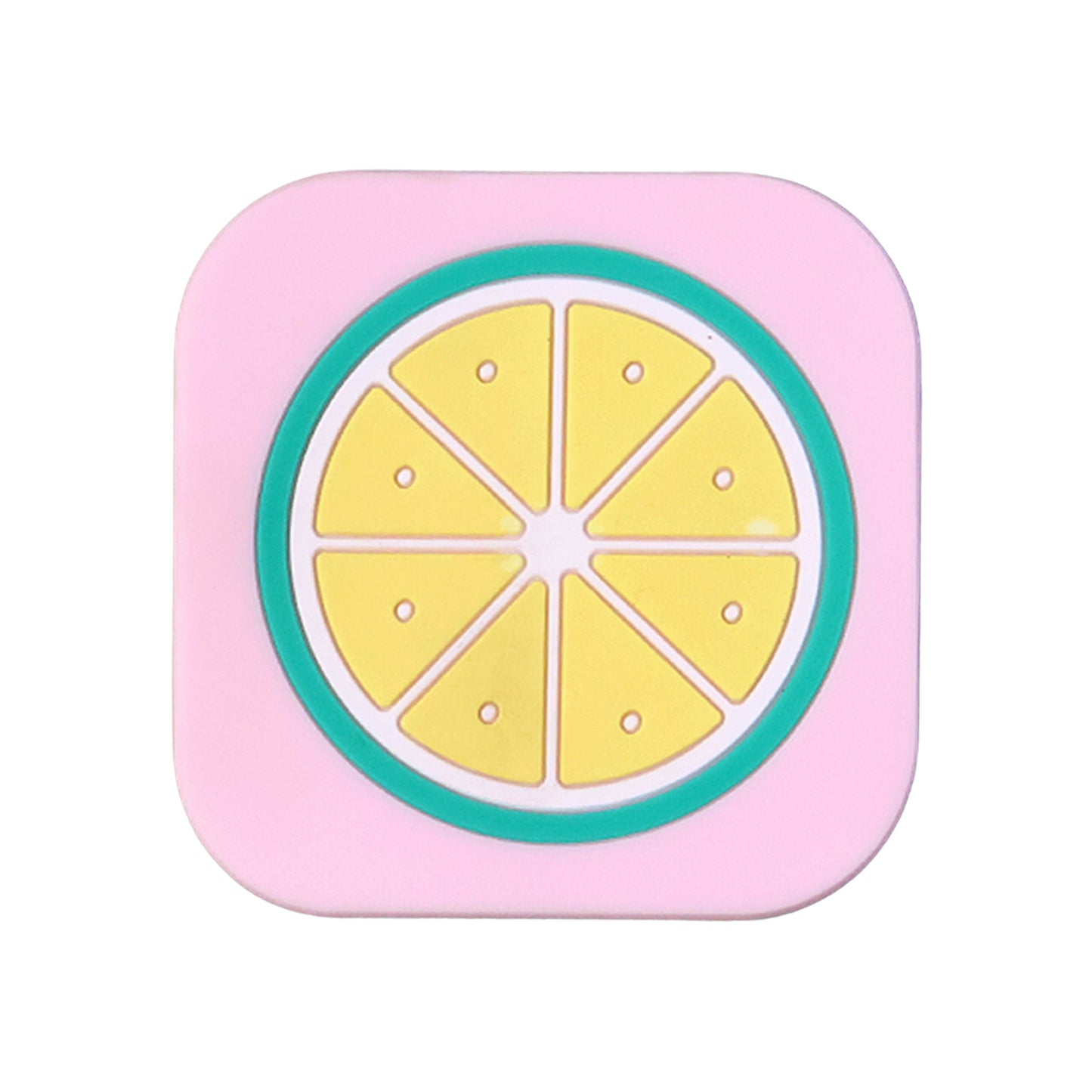 Wukusy premium silicone drink coaster with mixed design, 88 cm diameter, for home and kitchen use, protecting surfaces from drinks.