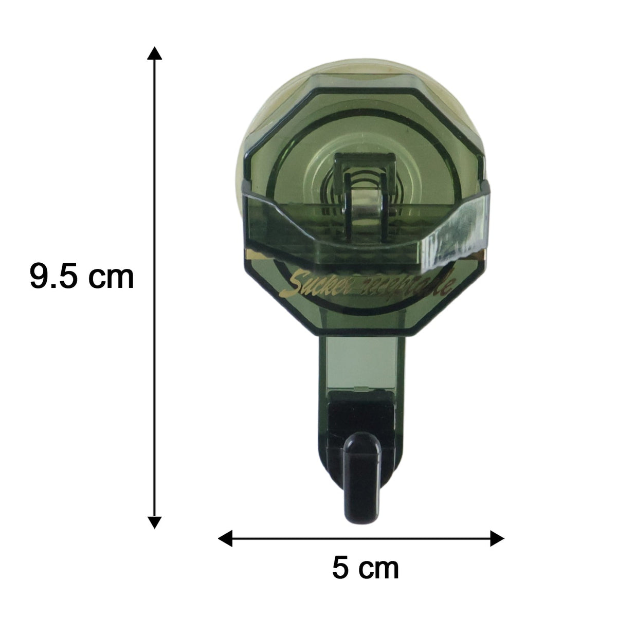 360 Degree Multipurpose Suction Wall Hook For Bathroom Kitchen And Home (1 Pc)