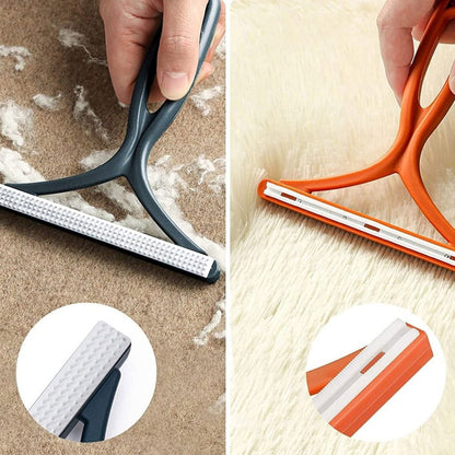Wukusy portable hair and lint remover device for quick fabric lint removal, compact health care tool in a sleek design.