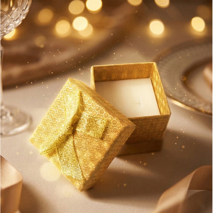 Elegant Wukusy premium gift box with decorative ribbon, showcasing a stylish and luxurious packaging for special occasions.