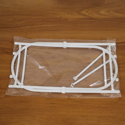 Wukusy foldable garbage bag holder stand with a sleek, compact design suitable for organizing trash bags at home or in the kitchen.