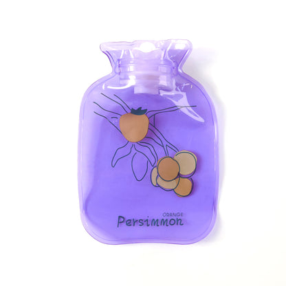 Wukusy Mini Reusable Hot and Cold Water Bag, 15x10.5 cm, shown in blue with a flexible, soft fabric exterior.