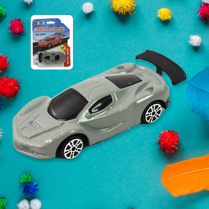 Multicolor metal mini car toy by Wukusy, free wheel toy vehicle perfect for kids, featuring a small, detailed design with vibrant colors.