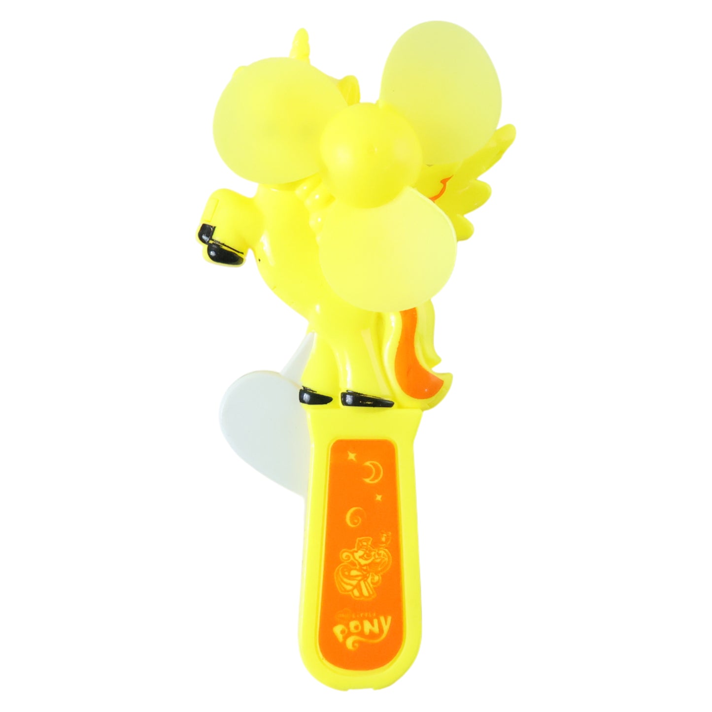 Wukusy Hand Press Mini Portable Cartoon Fan Toy in mixed colors, compact design, perfect for on-the-go cooling and fun.