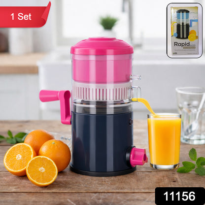 Wukusy rapid manual hand press juicer set with ergonomic handle and sturdy construction for fresh juice extraction.