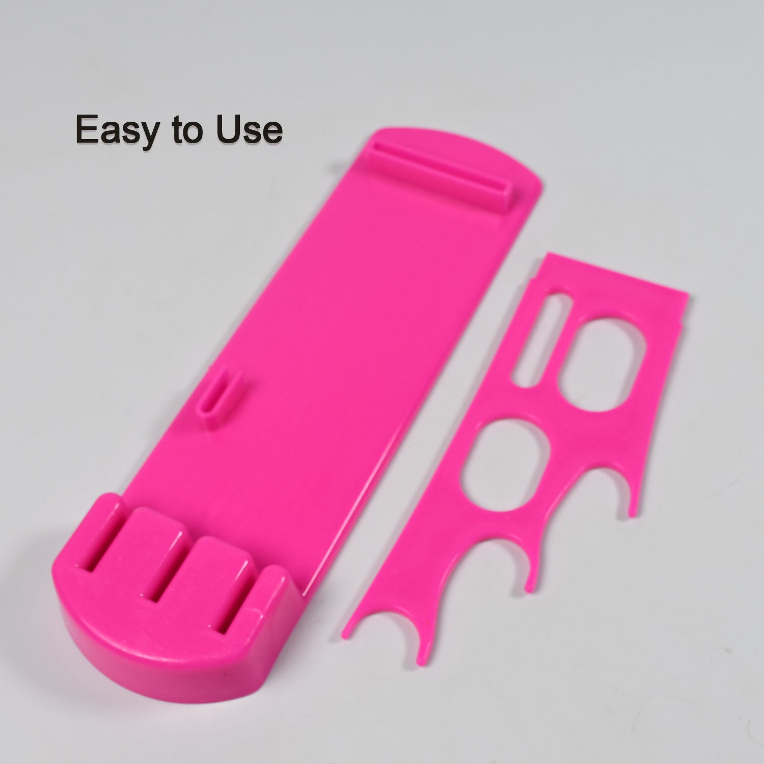 Wukusy plastic kitchen knife stand holding multiple knives, compact and multifunctional kitchen utensil organizer for home use
