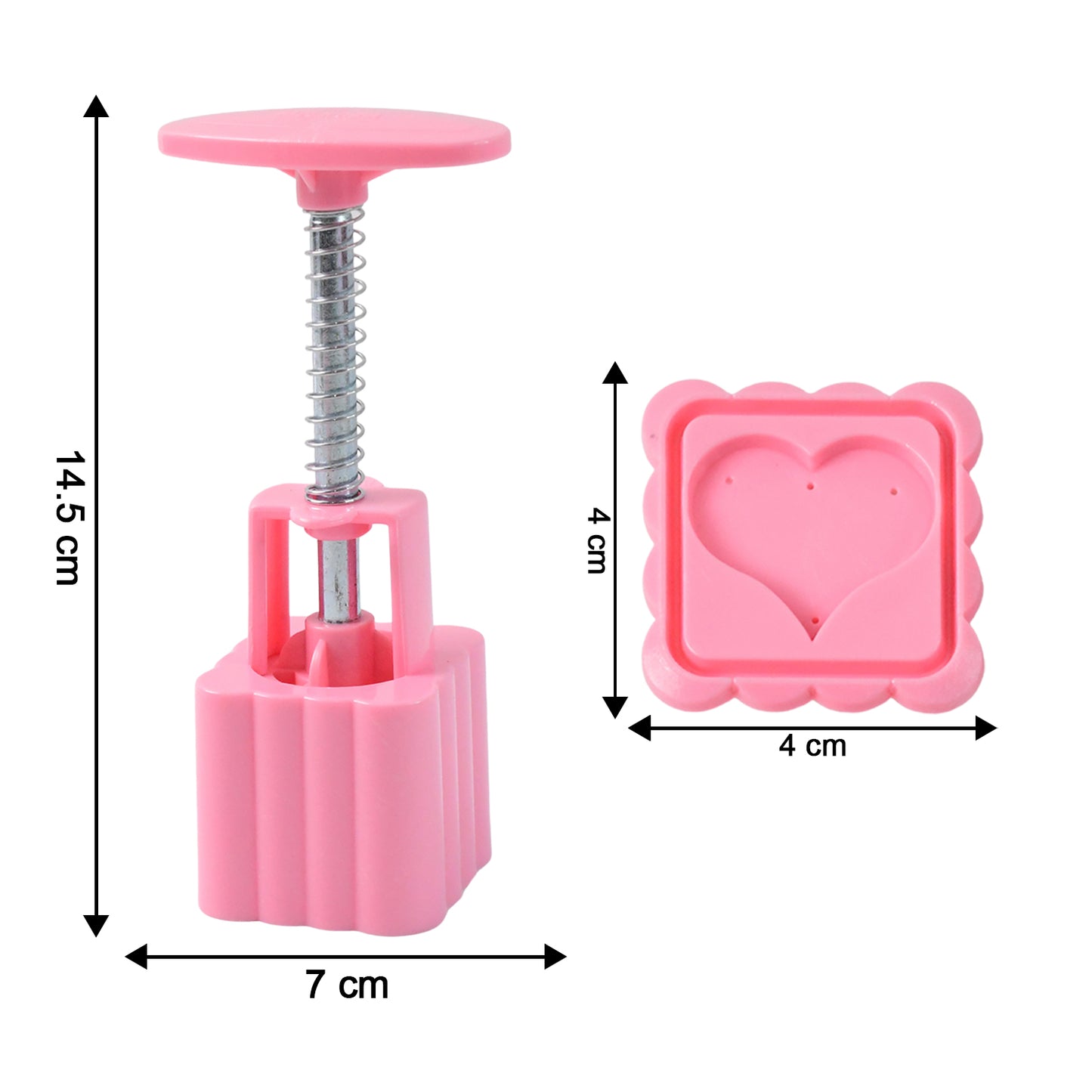 Wukusy multipurpose cookie and biscuit stamp mold set with press handle, metal and plastic tools for baking decoration and shaping.