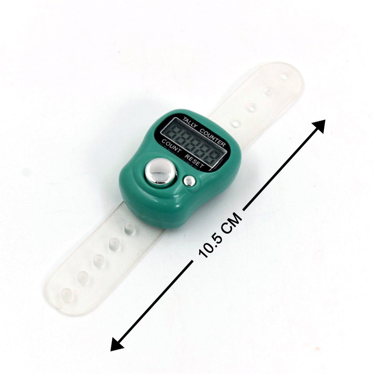 Wukusy 9041 manual digital finger counting machine with electronic tally counter and digital head, hardware device, close-up view