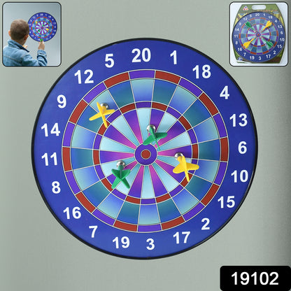 Wukusy magnetic dartboard game set for kids and adults, featuring colorful darts on a fun, safe magnetic target board.